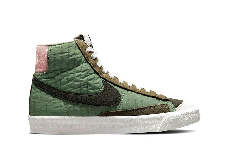 Tenisky a topánky Nike Blazer Mid 77 Premium Toasty Quilted Zelené | DO5216-331, 0