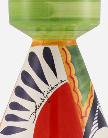 Home decor Dolce & Gabbana Ceramic Candle Holder Rôznofarebný | TCC186TCACDUC036, 2