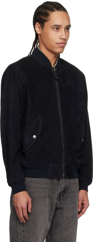 Bomber bunda Polo by Ralph Lauren Polo Ralph Lauren Suede Bomber Jacket Navy | 710963338002, 1