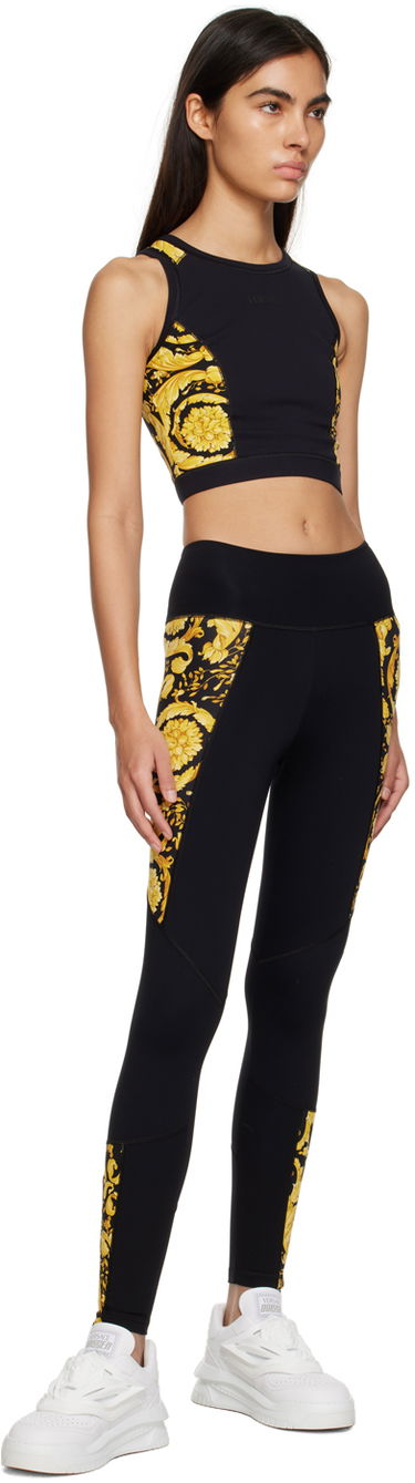Legíny Versace Versace Barocco Leggings Čierna | 1008683_1A06656_5B010, 3