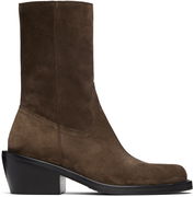 Dries Van Noten Suede Boots