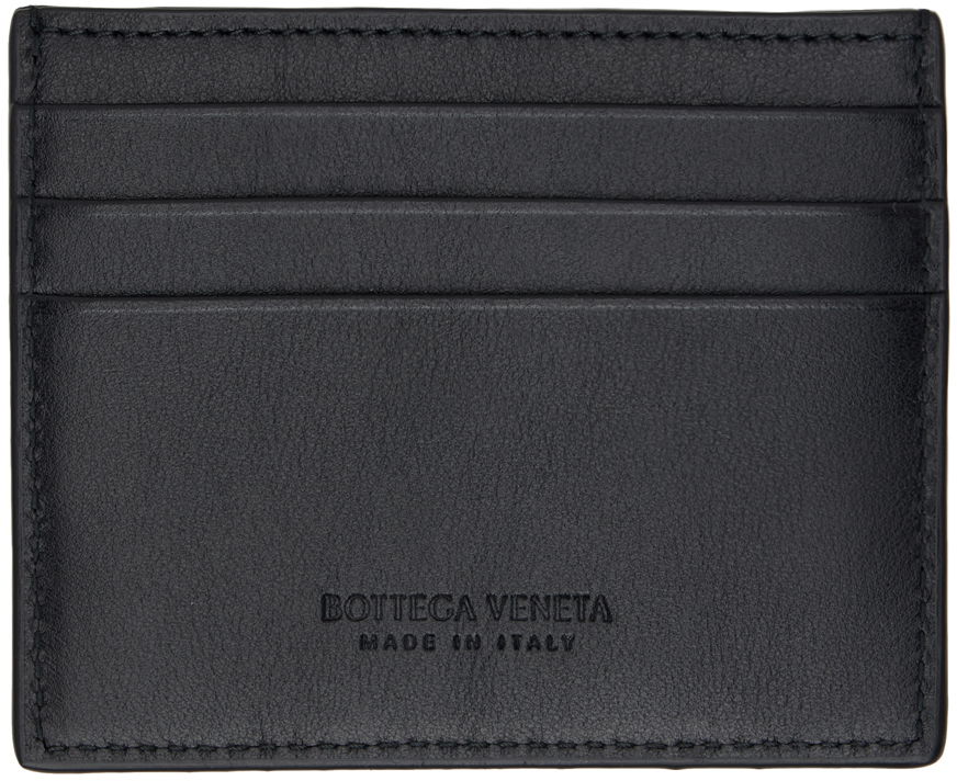 Peňaženka Bottega Veneta Intrecciato Card Holder Čierna | 778031-V3R53, 1