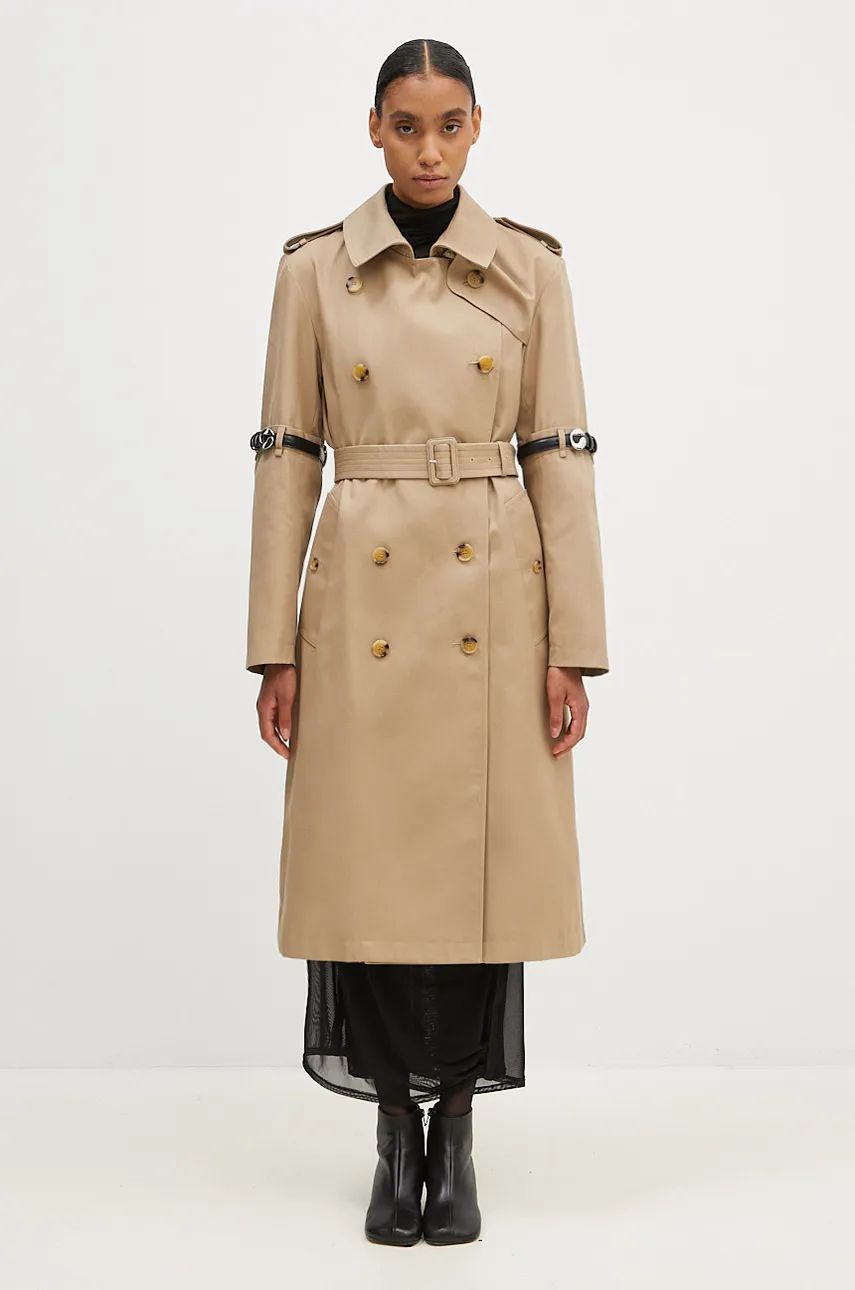 Trenčkot Coperni Hybrid Trench Coat Béžová | COPM21836, 0