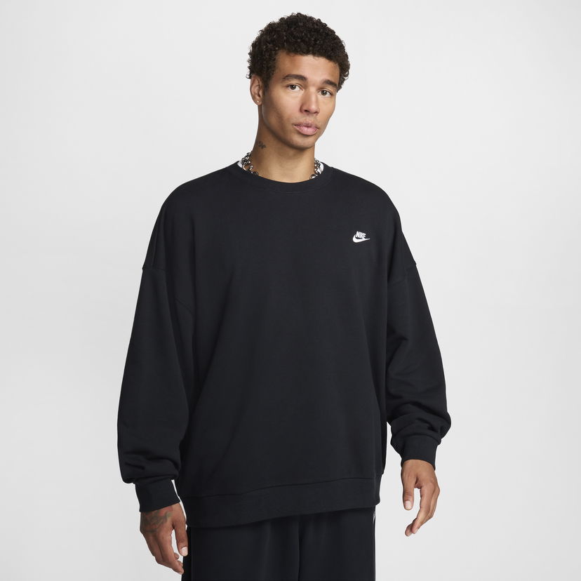 Mikina Nike Club Fleece Čierna | HJ1819-010