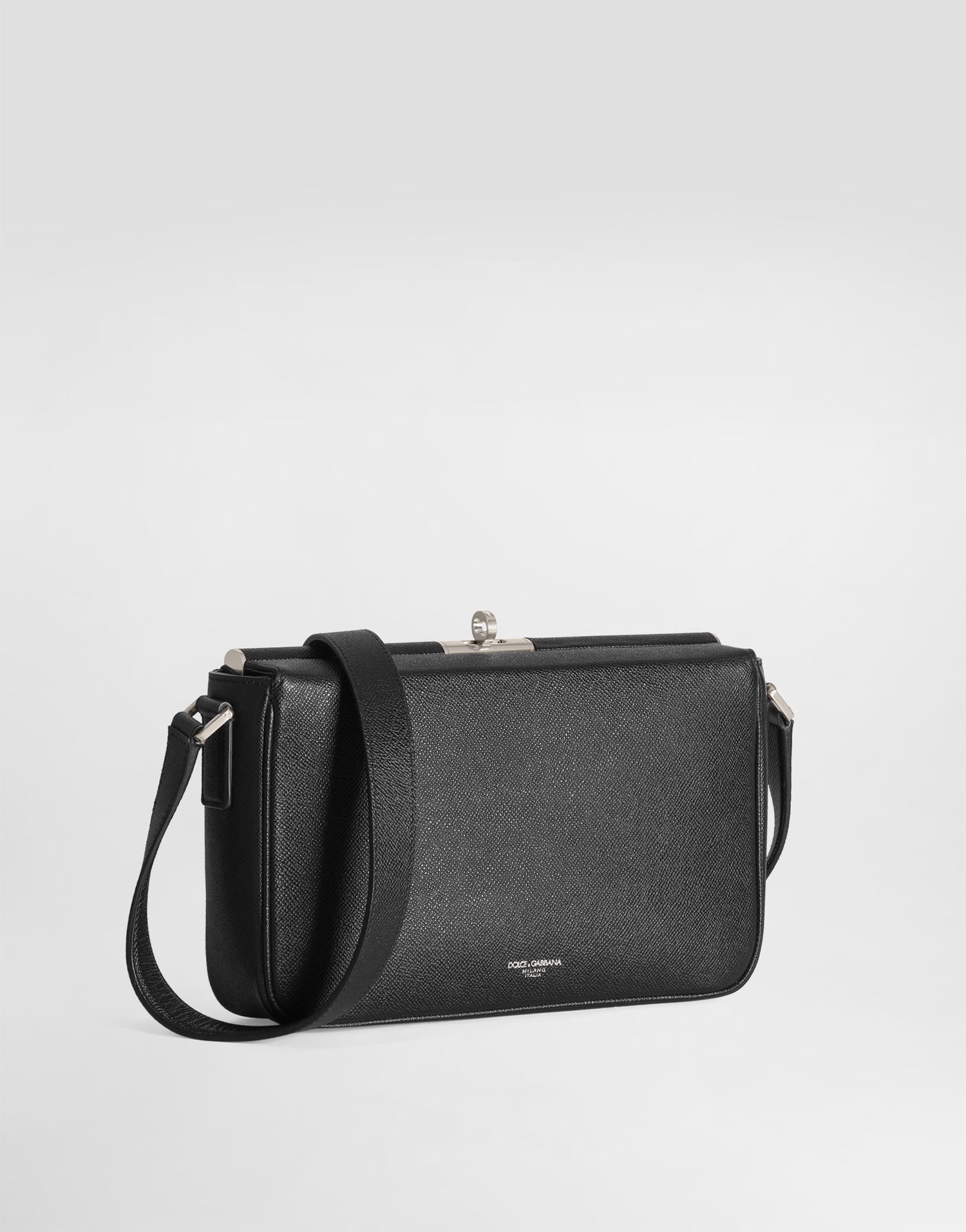 Taška cez rameno Dolce & Gabbana Dolce & Gabbana Marlene Alpine Calfskin Crossbody Bag Čierna | BM2481A9AB680999, 1