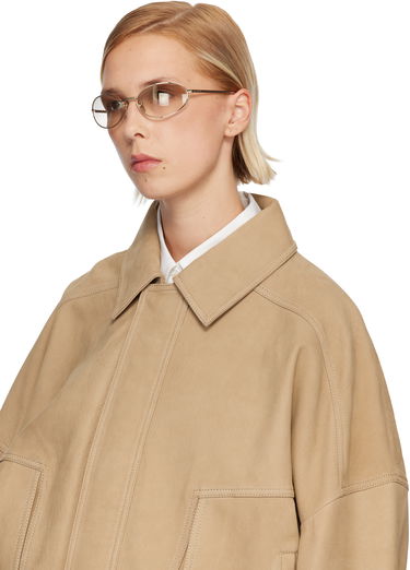 Slnečné okuliare Prada Metal Oval Sunglasses Metalická | 0PR A59S 8056262147795, 3