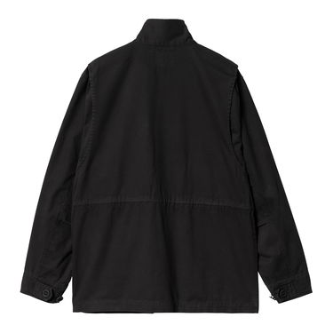 Bunda Carhartt WIP Unity Jacket Black heavy enzyme wash Čierna | I032981_89_4G, 5