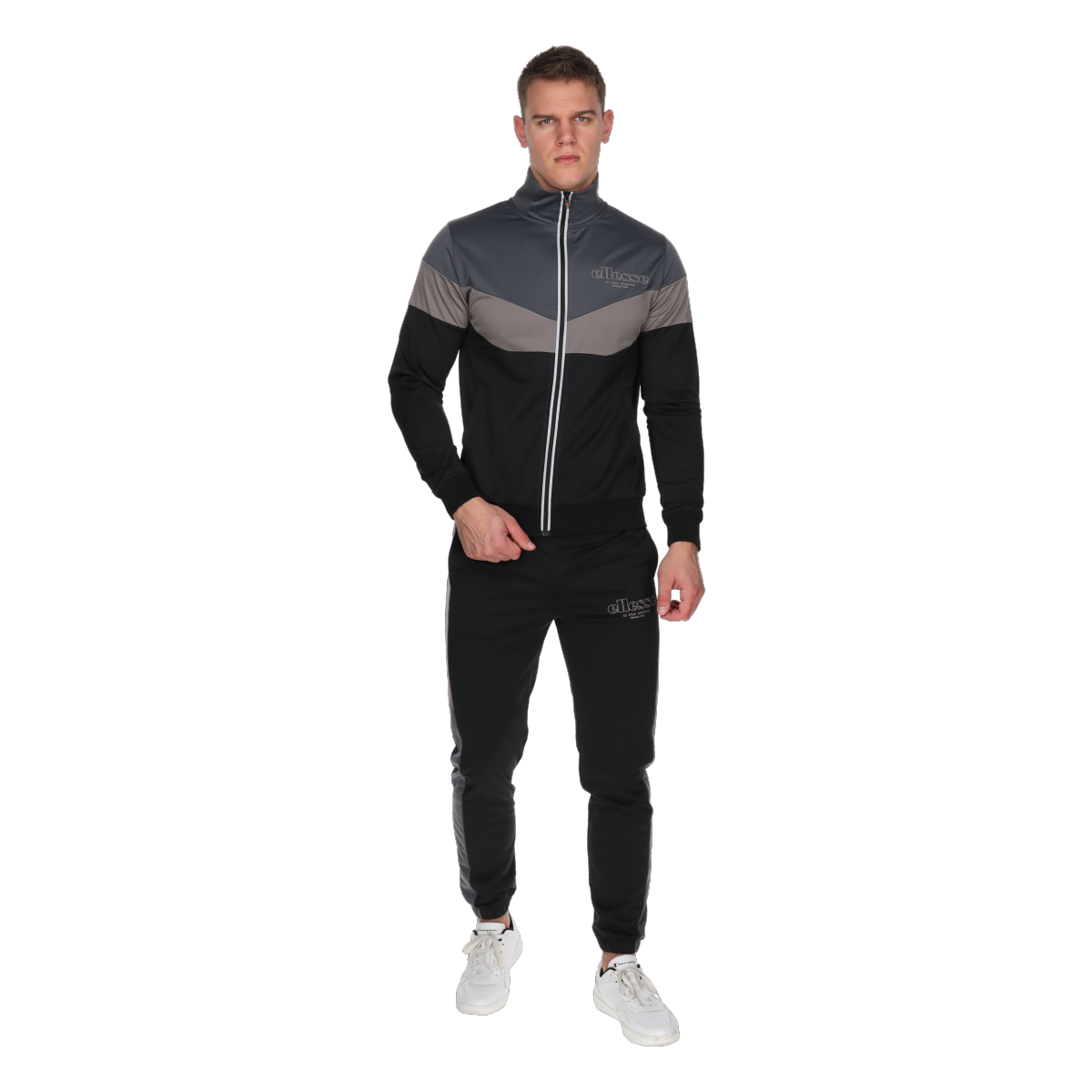 Súprava Ellesse Men's Tracksuit Čierna | ELA251M401-01, 0