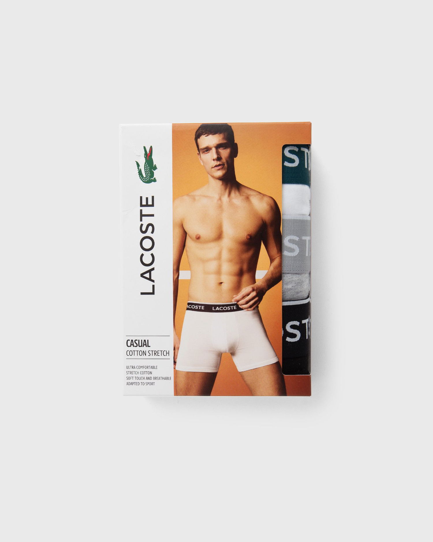 Boxerky Lacoste 3-PACK STRETCH TRUNKS Rôznofarebný | 6H3420-NUA, 1