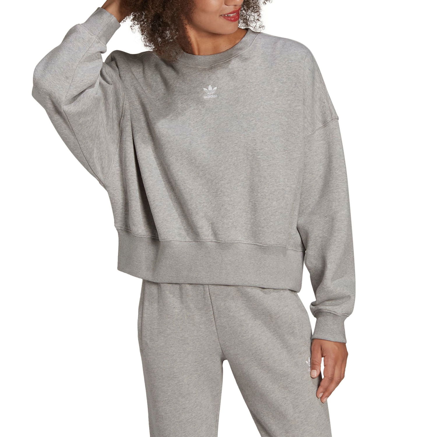 Mikina adidas Originals Essentials Fleece Šedá | hf7478, 0