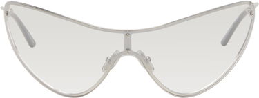 Slnečné okuliare Acne Studios Silver Metal Frame Sunglasses Šedá | C30055-, 4