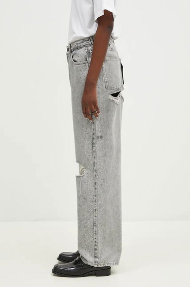 Džínsy Ksubi High Waist Jeans With Shredded Detail Šedá | WFA24DJ008, 1