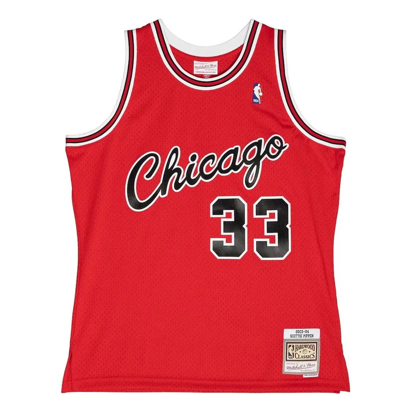 Dres Mitchell & Ness NBA Chicago Bulls Scottie Pippen Basketball Jersey Červená | 353J-328-FGYE8A