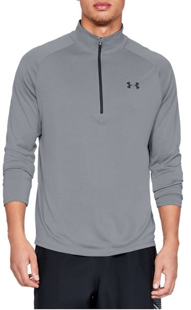 Tričko Under Armour Tech 2.0 1/2 Zip Top Šedá | 1328495-035, 0