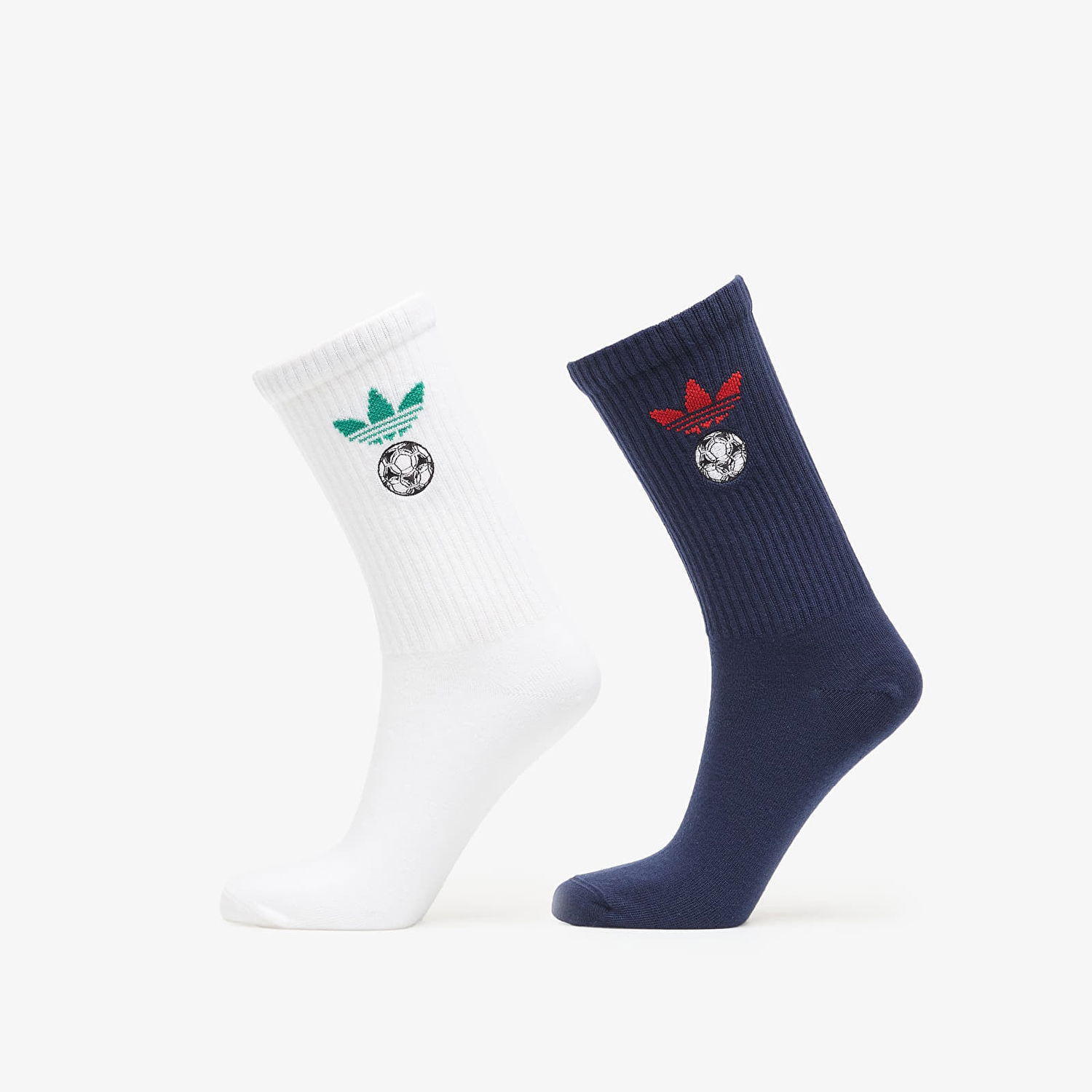 Ponožky adidas Originals Football Crew Socks 2-Pack Rôznofarebný | KD8342, 0