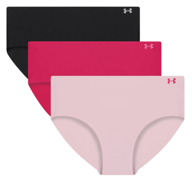 Nohavičky Under Armour Under Armour Pure Stretch No Show Hipster Panties, 3-Pack Rôznofarebný | 1383895-681, 0