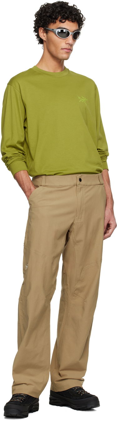 Tričko Arcteryx Kragg SL Cotton Long-Sleeve T-shirt Zelené | X000009536, 4