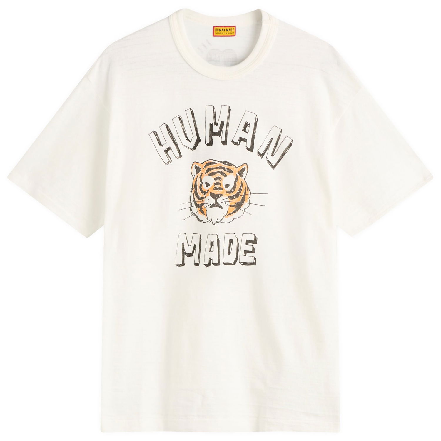 Tričko Human Made Human Made Drawn Tiger Graphic T-Shirt, Size Large Biela | HM30TE019-WHT, 0