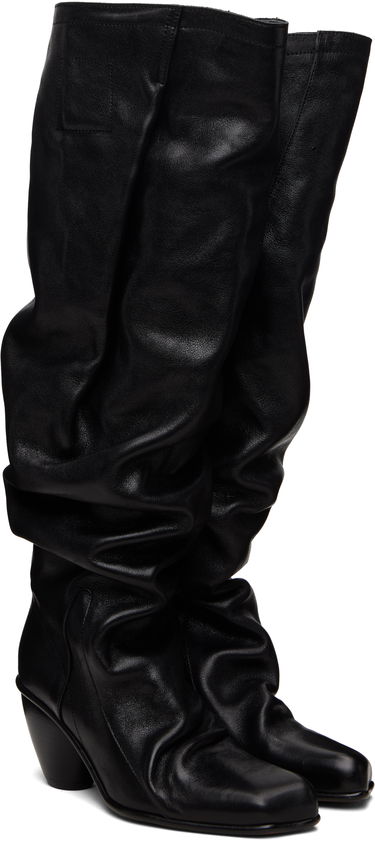 Tenisky a topánky Vivienne Westwood Vivienne Westwood River Leather Slouchy Tall Boots Čierna | 71020041W-L00CJ-, 3