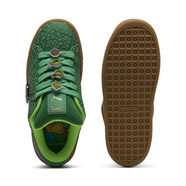 Tenisky a topánky Puma PUMA x TMNT Suede XL Zelené | 401427_01, 3