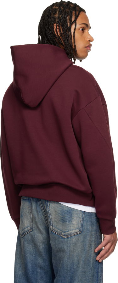 Mikina Givenchy Scuba Hoodie Vínová | BMJ0NP319T604, 2