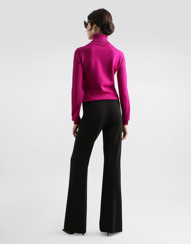 Sveter Dolce & Gabbana Dolce & Gabbana Wool Turtleneck Sweater Ružová | FXW41TJCVXXF0247, 2
