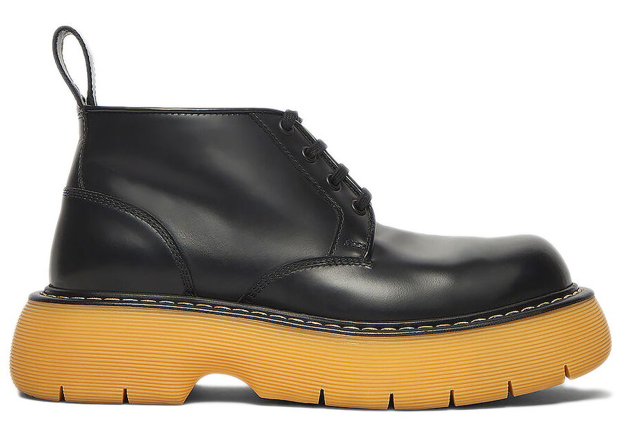 Tenisky a topánky Bottega Veneta Leather Ankle Boots With Massive Sole Čierna | 651406V00H01032, 0