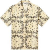 Košeľa Nanushka Bodil Silk Vacation Shirt Béžová | NM23PFSH00111, 1