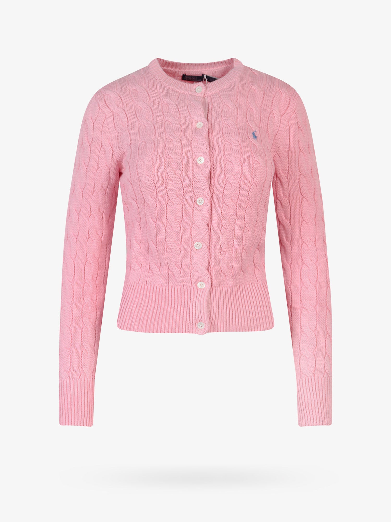 Sveter Polo by Ralph Lauren Pink Cable Knit Cardigan Ružová | 211891643004, 0
