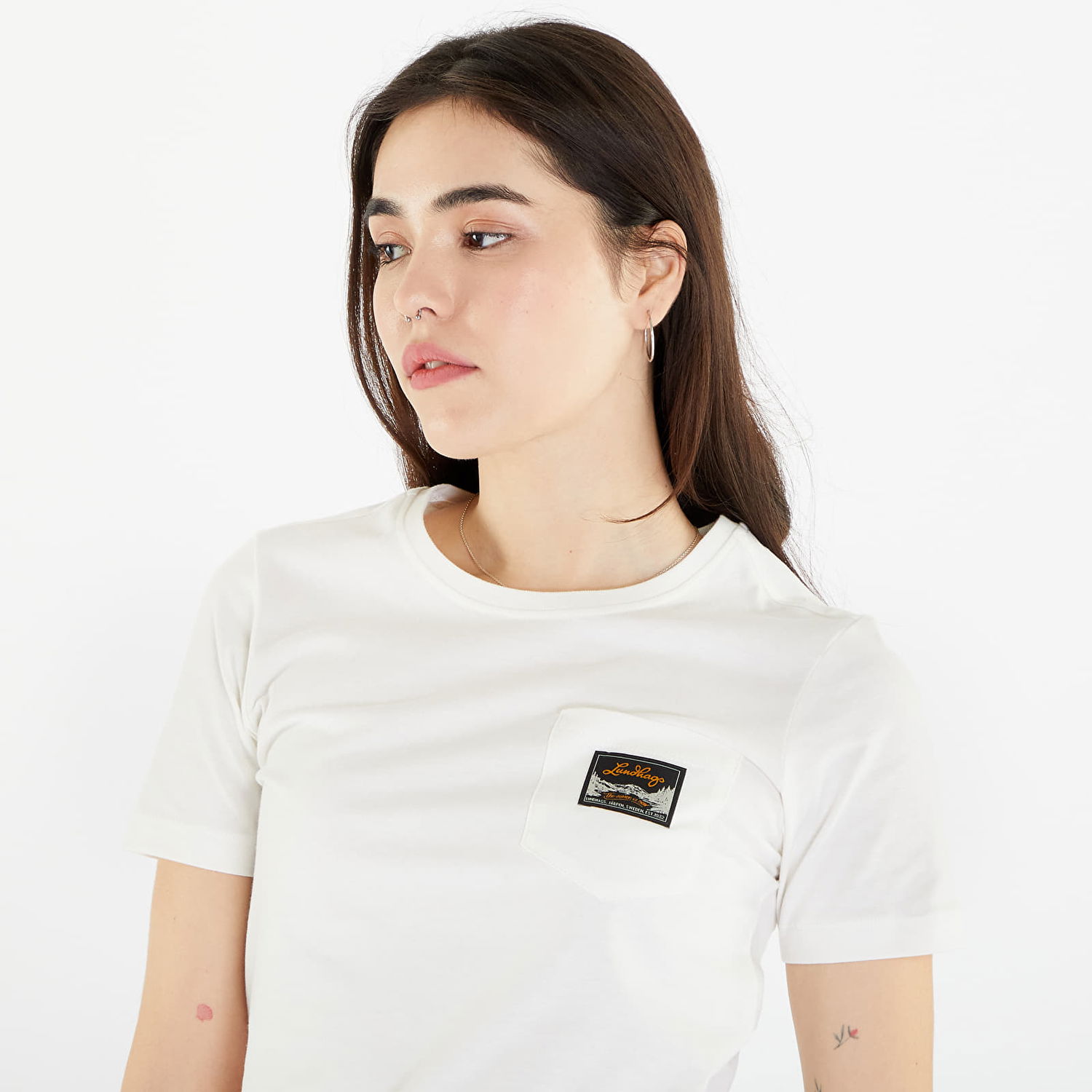 Tričko Lundhags Lundhags Knak T-Shirt Biela | 1129099-100, 1
