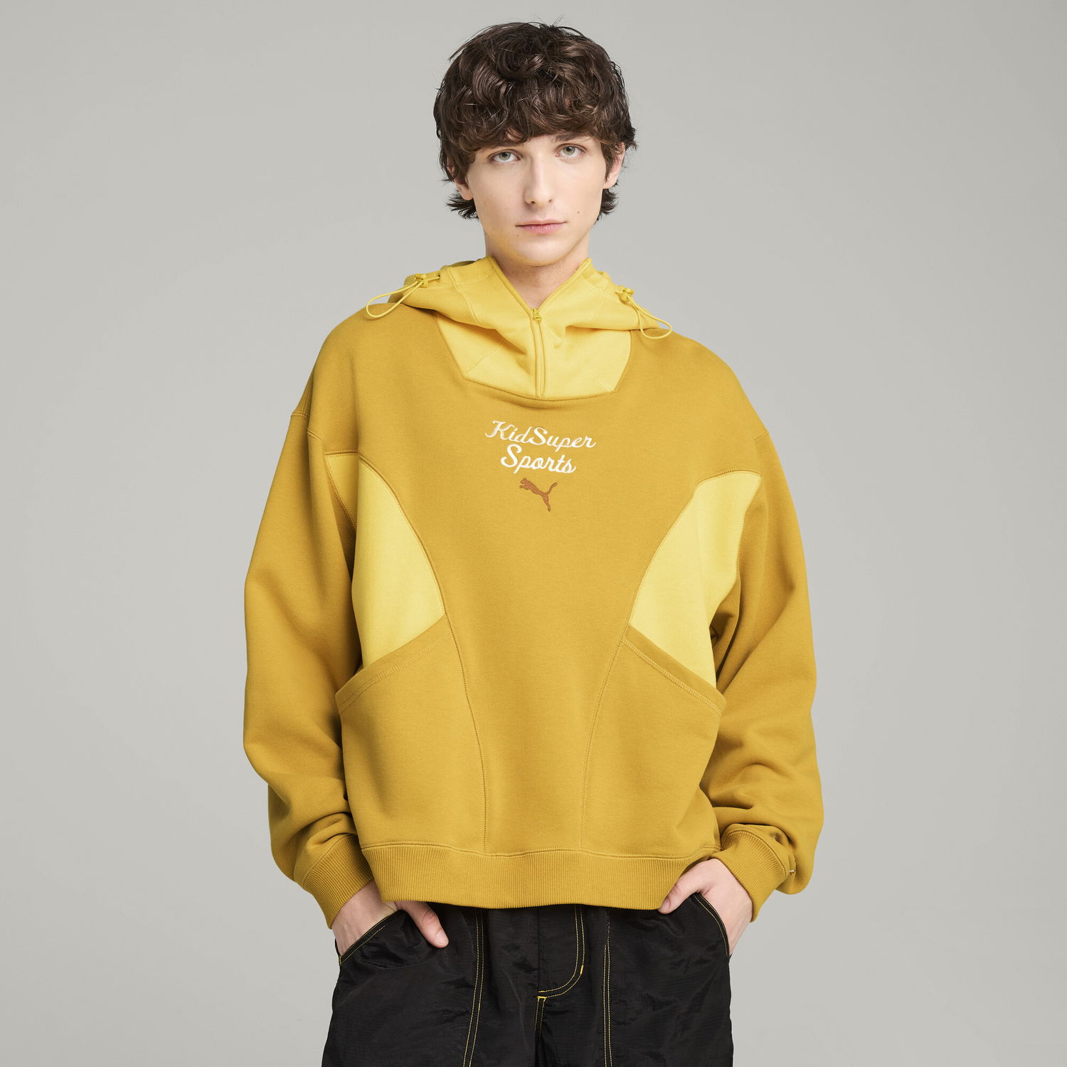 Mikina Puma KIDSUPER Progressive Hoodie Žltá | 630932_62, 0