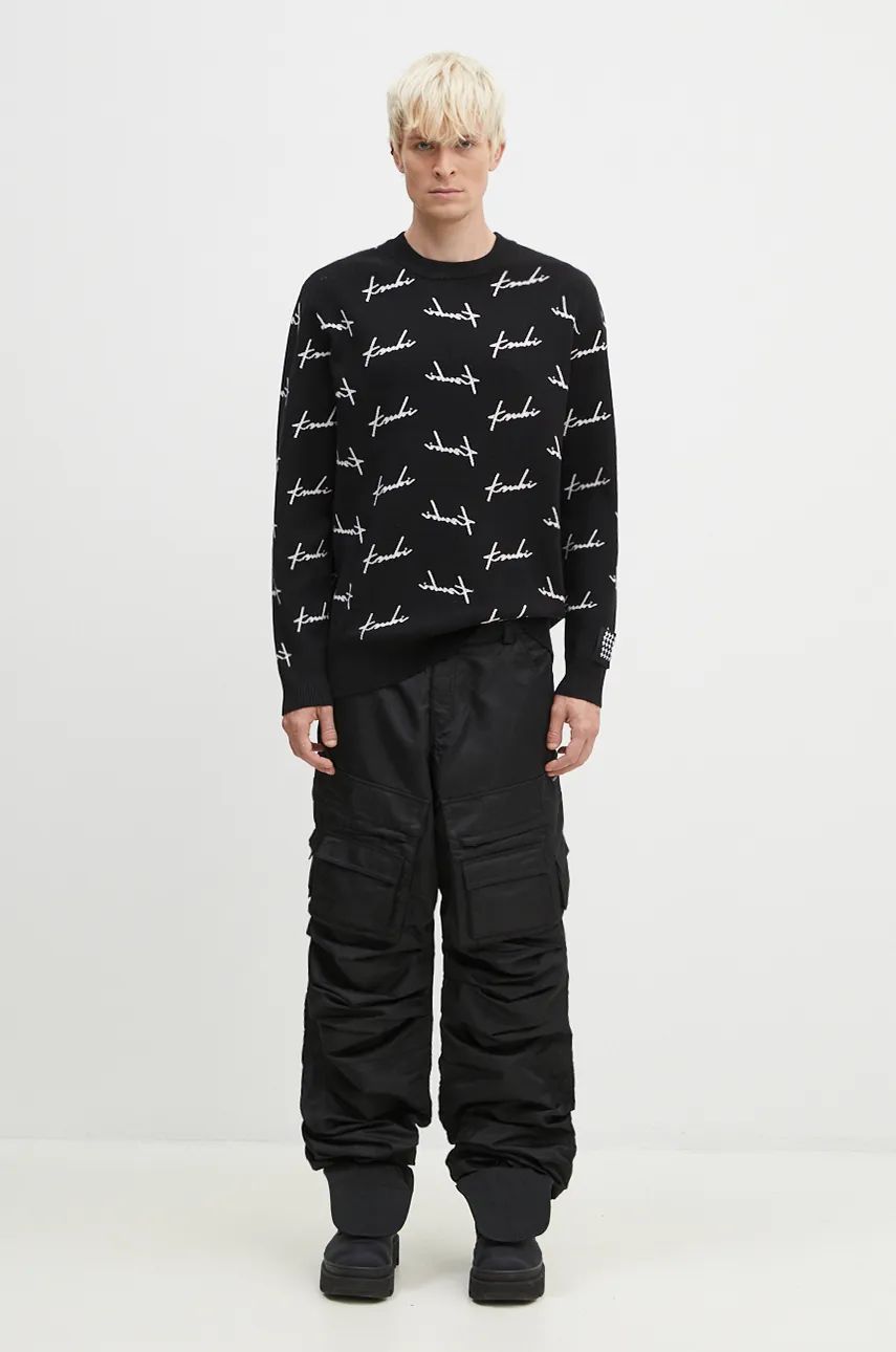 Cargo nohavice Andersson Bell Cargo Pants Čierna | apa744m, 0