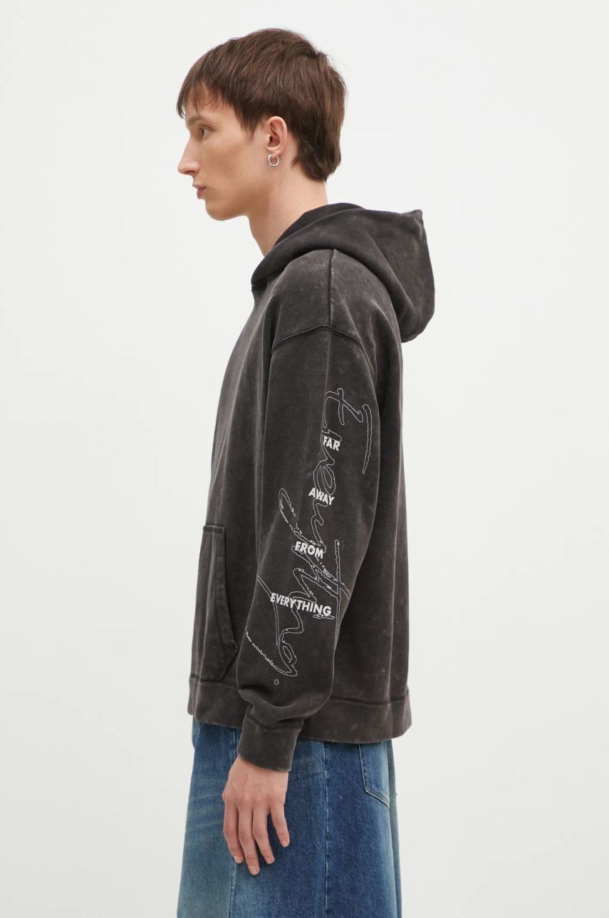 Mikina Puma Black Printed Hoodie Čierna | 626664, 1