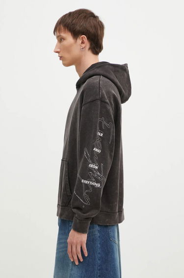 Mikina Puma Black Printed Hoodie Čierna | 626664, 1