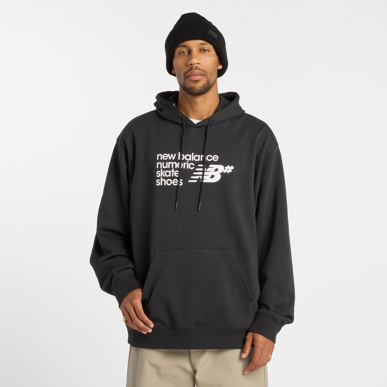 Mikina New Balance New Balance Numeric Hoodie Čierna | NBMT51954BK, 0