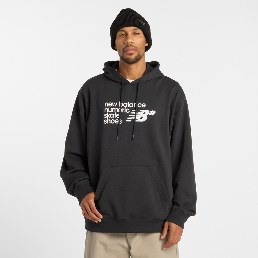 Mikina New Balance New Balance Numeric Hoodie Čierna | NBMT51954BK