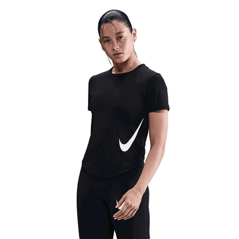 Tričko Nike Tempo Swoosh Dri-FIT Short-Sleeve Running Top Čierna | HV2772-010