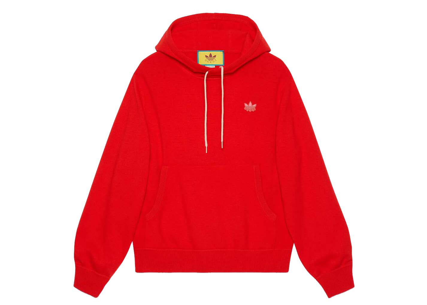 Mikina Gucci adidas x Wool Sweatshirt Red Červená | ‎700446 XKCH8 6429, 0
