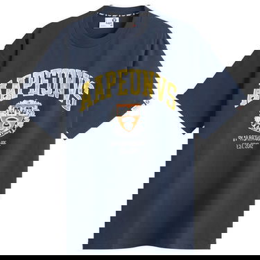 Tričko AAPE by A Bathing Ape AAPE College Theme T-Shirt, Size Large Navy | AAPTEM1626XX-NYD, 1