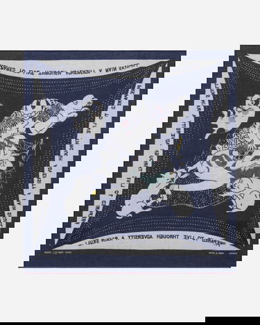 Šál KAPITAL Rainskull Bandana Modrá | EK-1692BA 1, 3