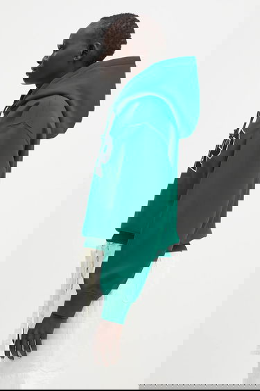 Mikina Carhartt WIP Hooded WIP Sweatshirt with Appliqué Zelené | I034719.2PBXX, 1