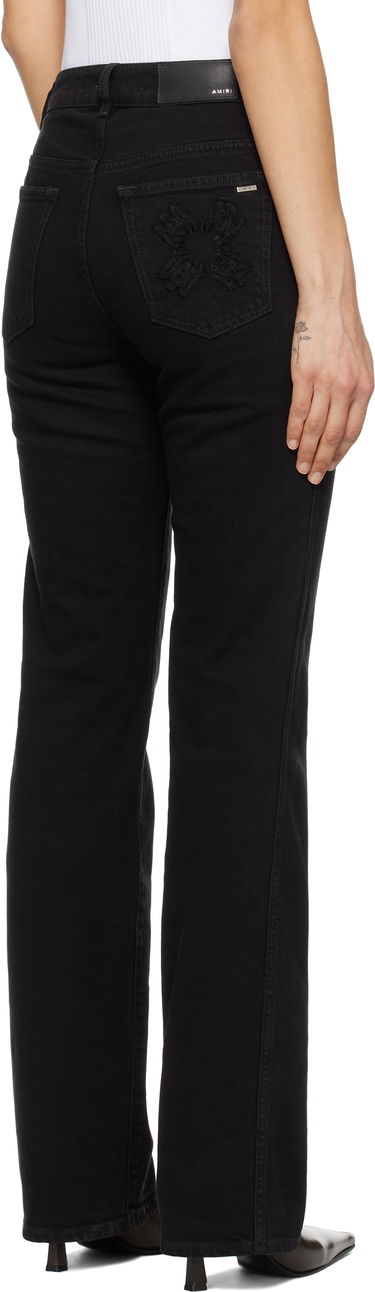 Džínsy AMIRI AMIRI MA Quad Patch Slim Jeans Čierna | AWDNSM1002, 2