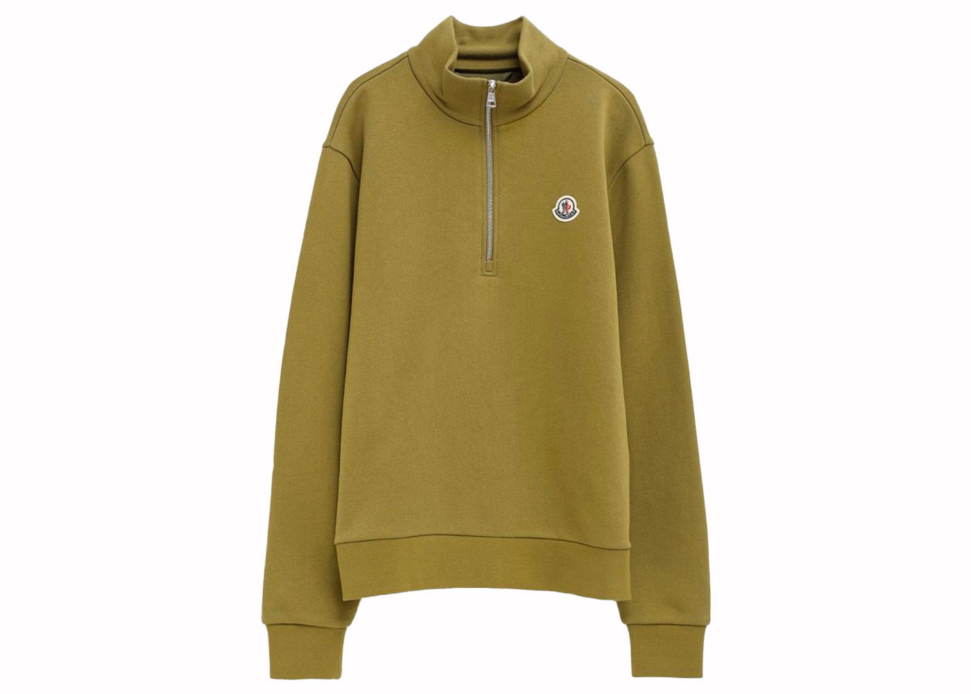 Sveter Moncler Quarter Zip Sweatshirt Zelené | 8G000-22-899V4-M20, 0
