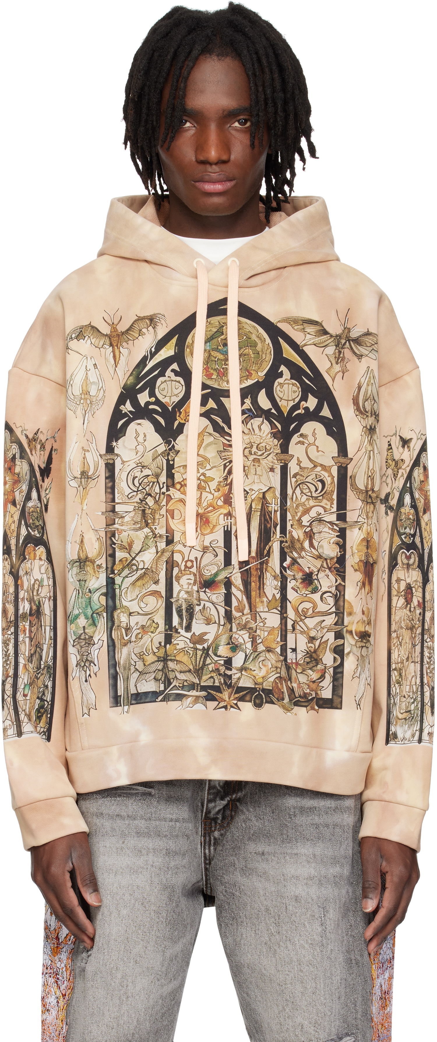 Mikina Who Decides War Who Decides War Gleaming Hoodie Béžová | 1110220022SS25, 0