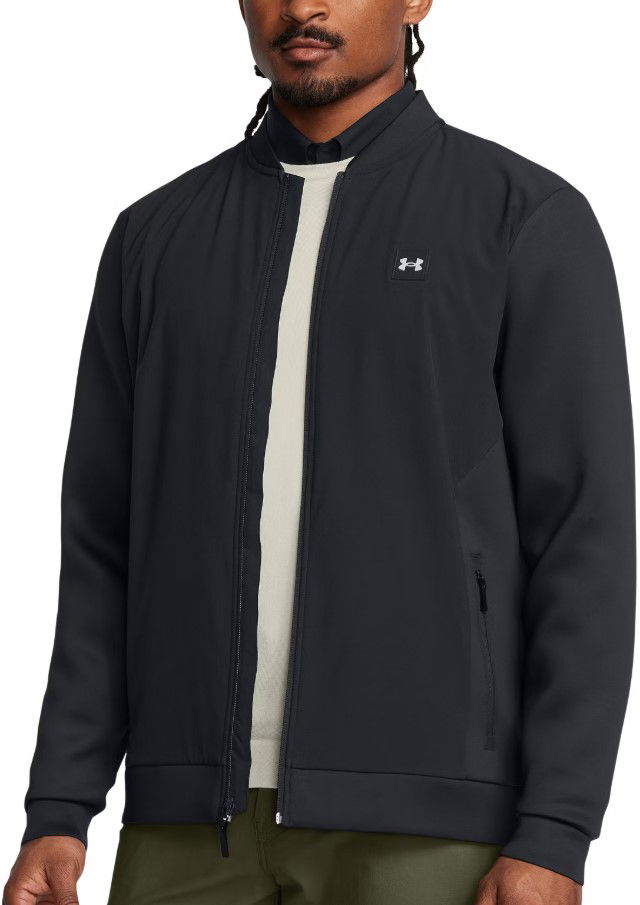 Bomber bunda Under Armour Under Armour UA Drive Pro Storm Hybrid Full-Zip Jacket Čierna | 1387117-001