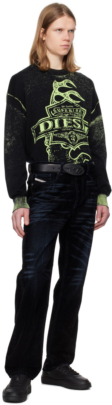 Opasok Diesel B-1dr Reversible Belt Čierna | X08516-PR413-T8013, 2