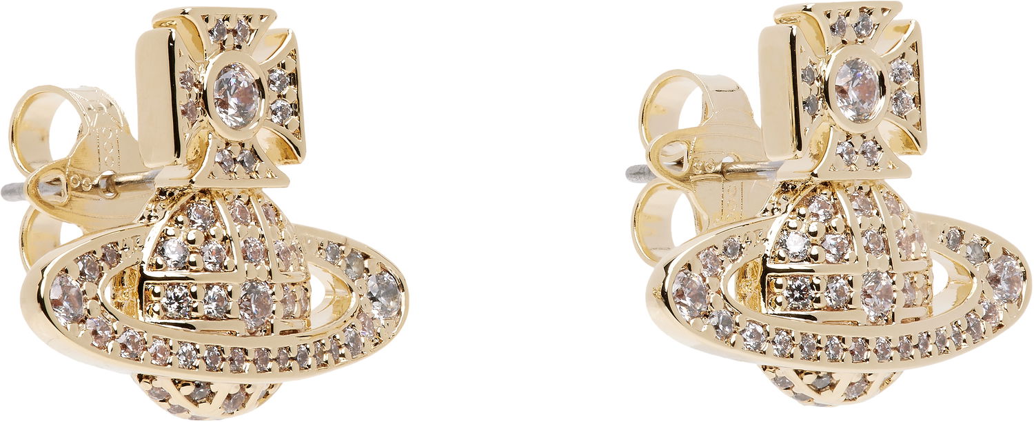 Náušnice Vivienne Westwood Carmela Bas Relief Earrings Metalická | 6201033A-02R102-SM, 1