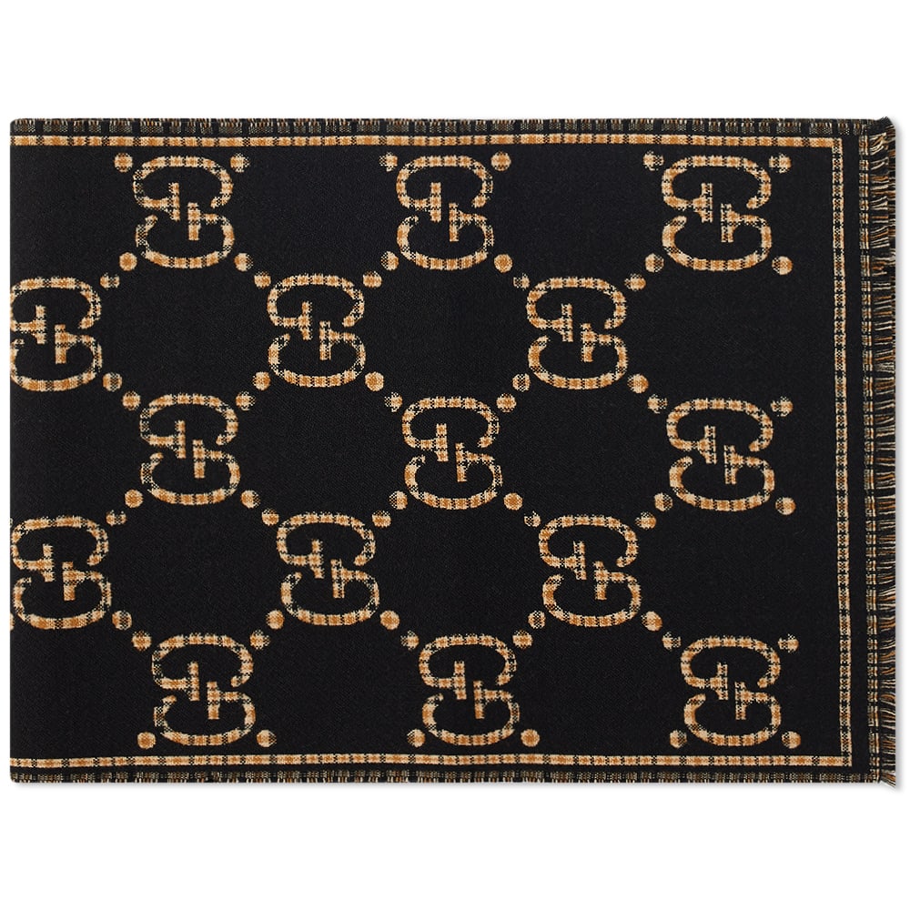 Peňaženka Gucci Large GG Scarf Čierna | 660025-4G386-1079, 0