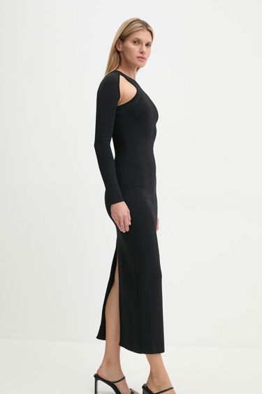 Šaty Nanushka ANITTA Maxi Dress Čierna | NW24FWDR43099, 3