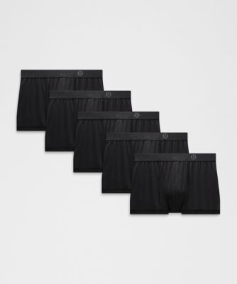 Boxerky lululemon Always In Motion Boxer Brief 3" 5 Pack Čierna | prod20003211, 4